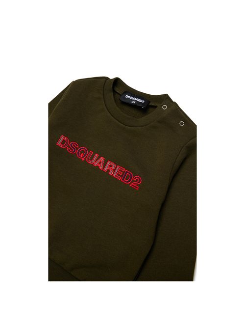 Felpa, unisex, logata. DSQUARED2 | DQ3510 D0AJ2DQ558